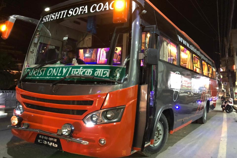 Kathmandu to Pokhara Bus