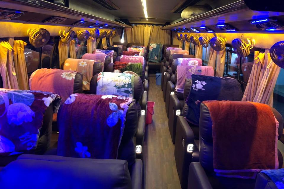Kathmandu to Pokhara Sofa Bus