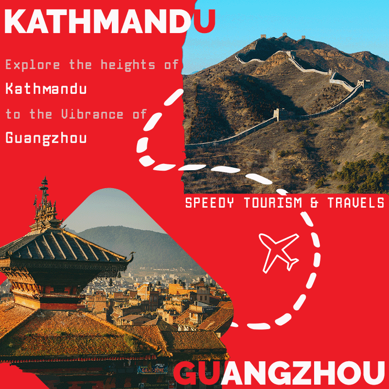 Kathmandu to Guangzhou plane tcket