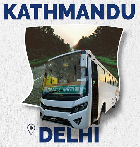 Kathmandu to Delhi Bus