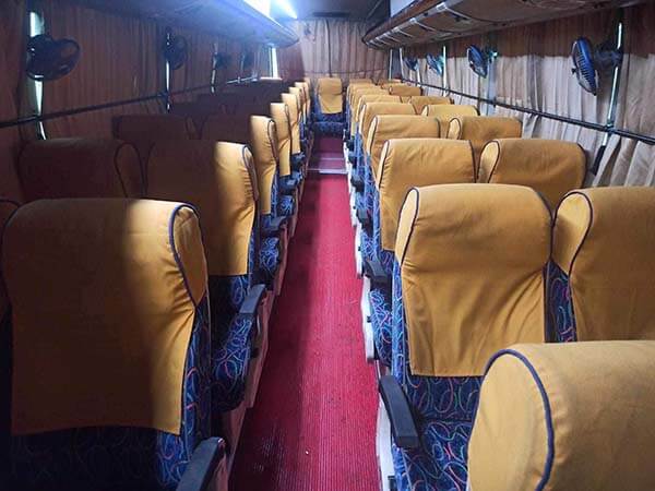 kathmandu to Delhi Bus- Deluxee Seater