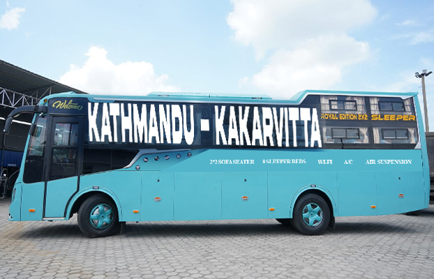 Kaqthmandu to Kakarvitta Bus