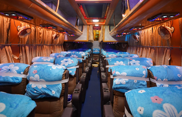 Kathmandu to Kakarvitta Sofa Seater Bus